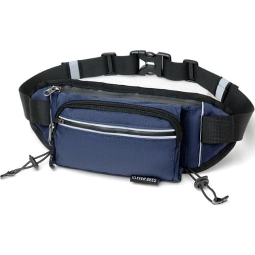 2021 New Casual Men Waist Packs Waist Bag Chest Crossbody