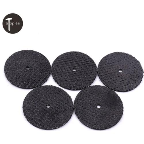 5pcs 60# Grit Mini Resin Round Slices Saw Blade 32mm Blade Shank Resin Cutting Sawing For Dremel Rotary Tools