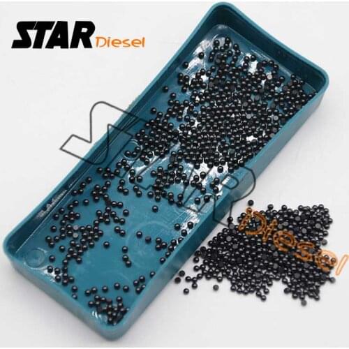 50PCS Common Rail Injector Spare Parts Hemisphere Balls S0073 Injection Black Half Ball 50PCS / Bag