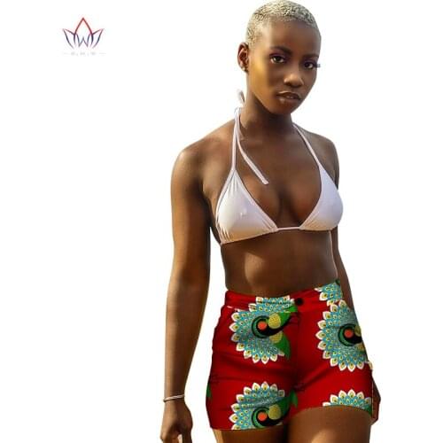 African Women Print New Style Shorts 2017 Fashion Style Shorts Fenimino Plus Size Personal Customized BintaRealWax WY2012