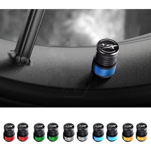 Motorcycle Accessories Valve Stem Cap Set Case for Yamaha XT600X XT 500 250