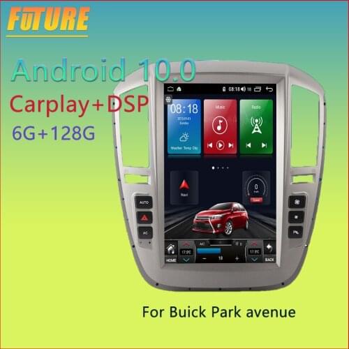 128G Android 10.0 For Buick Boulevard 2007-2011 Car Multimedia Player GPS Navigation Video DVD Radio Stereo 2 Din DSP Head Unit