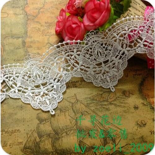 Free Shipping Lace Fabric,Lace Trimming for Skirt Cloth Garment Accessories Width 5cm 5Yds/lot