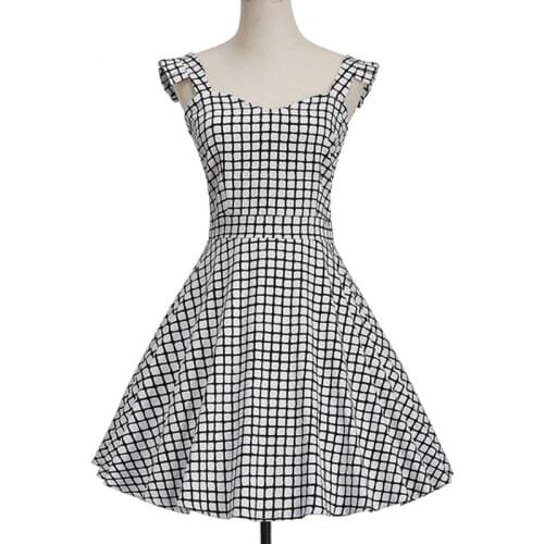 Модные платья в клетку Bogeda China At AliExpress