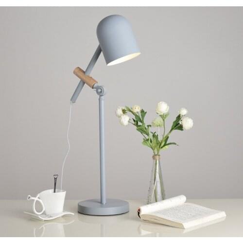 Study decoration led eye protection desk lamp bedroom bedside warm lighting
