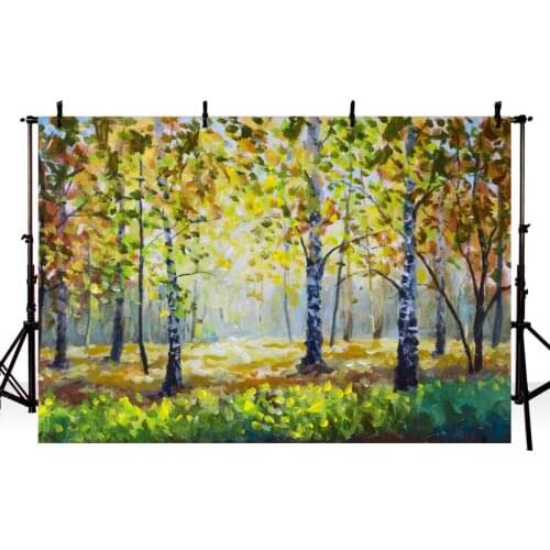 Newborn Baby Floral Oil Paintting Photography Backdrops Floral Photographic Studio Photo Background Birthday Decorations Prop