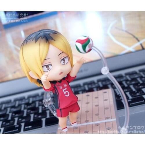 Haikyuu PVC Action Figure Shoyo tobio Kenma Tooru 489# 563# 461# 605# Anime Haikyuu Nekoma Cute Model Assemble Change Face