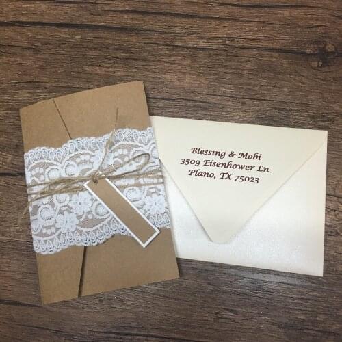 Personalize wedding invitation card european style business invitation card engagement card wholesale