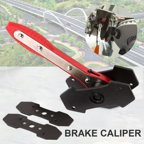 Metal Car Ratchet Brake Piston Caliper Spreader Tool Brake Caliper Press Twin Quad Separator Pad Install Tool