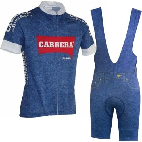 Classic Retro Summer Cycling Jersey Set Pro Team Mens Short Sleeve MTB Outdoor Sports Bike Wear Clothing
