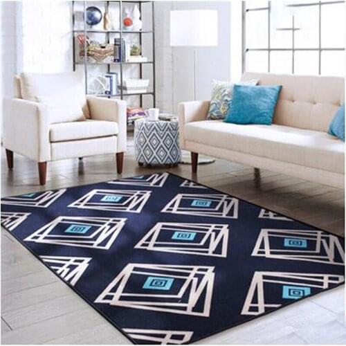 Nylon Materail Thicker Soft Mediterranean Style Carpets For Living Room Bedroom Kid Room Home Carpet Area Rugs Floor Door Mat