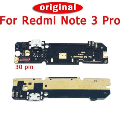 Original Charging Port For Xiaomi Redmi Note 3 Pro Charge Board USB Plug Flex Cable PCB Connector Spare Parts