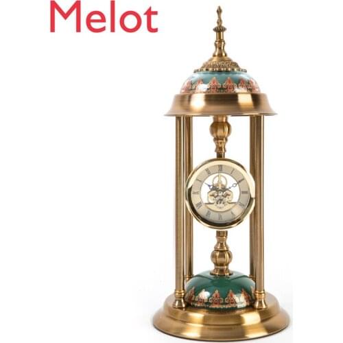 Luxury Home Clock Decoration Living Room Decoration Pendulum Clock Large Clock Desk Clock Creative Clocks Desk Clock