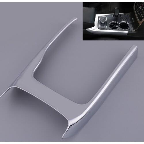 Silver Car Inner Gear Shift Panel Frame Trim Fit For Jeep Grand Cherokee 2014 2015 2016 2017 2018 2019