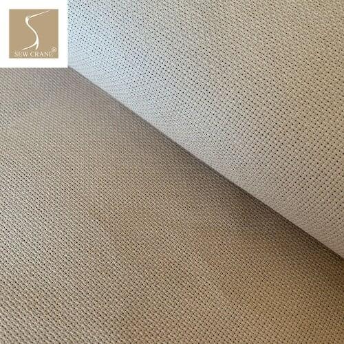 18CT Counted Cross Stitch Fabric Cotton Embroidery Envenweave Fabric Aida Cloth, Linen Grey Color, 59"W x 39"L