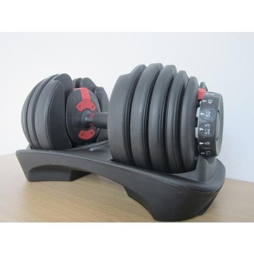 High-end Dumbbell Weight-adjustable Dumbbell Five Adjustment Pads ZJ3330 Professional Fitness Dumbbell Equipment 1PC