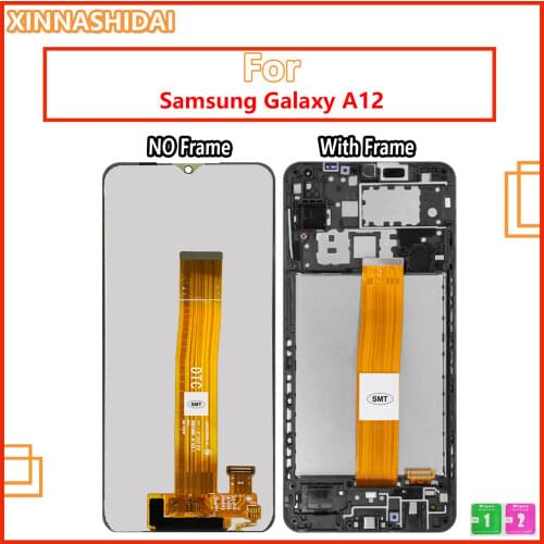 6.5" LCD Display For Samsung Galaxy A12 A125F A125 A125H A125F/DS LCD Display Touch Screen Digitizer Assembly Replacement