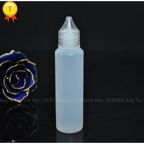 1500pcs PE plastic pen shape bottle, 50ml squeezable dropper bottle for liquid