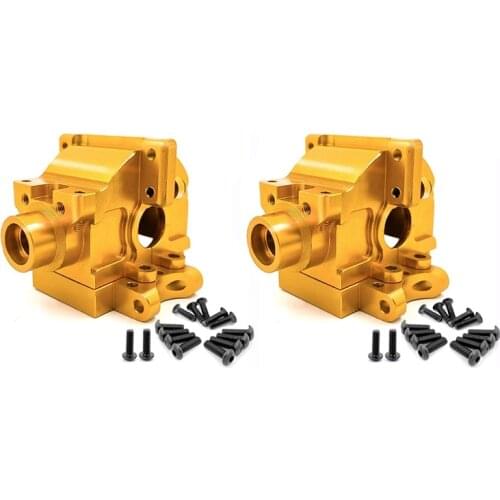 2Pcs Metal Front Rear Gearbox Shell Gear Box 122275 (06045 06046) for HSP 94122 94155 94166 94177 94188 RC Car Parts