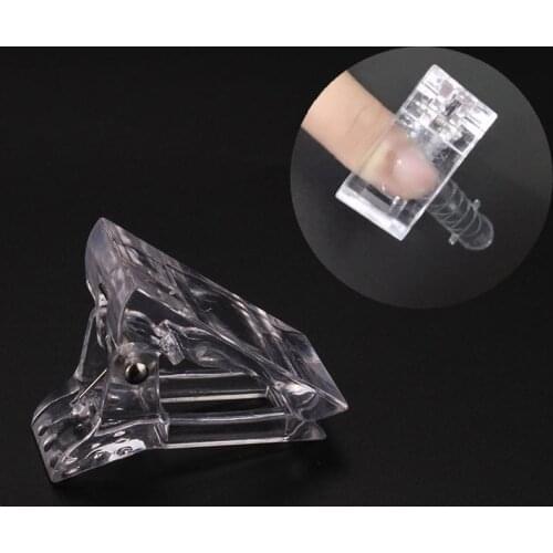 Nail Tips Clips Nail form Nail Art False Nail Fixed Clip Quick Builder UV Gel Builder Fingernail Extension Manicure Tools