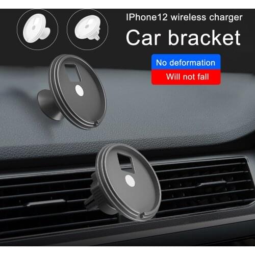 Magsafe Car Charger Holder For iPhone 12 Pro Max Magnetic Air Outlet Phone Stand Holder In Car GPS Navigation Mounts Support