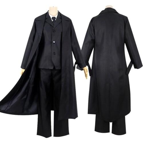 Bungo Stray Dogs Osamu Dazai Chuya Nakahara Uniform Cosplay Costume For Halloween Carnival Mask Party Cosplay Props
