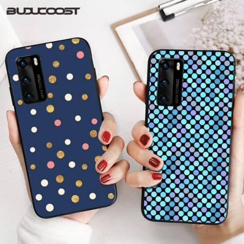 Reall Polka dots Art High Quality Phone Case for Huawei P20 P30 P20Pro P20Lite P30Lite P10 P Smart plus P10Lite P40 Pro P40 lite