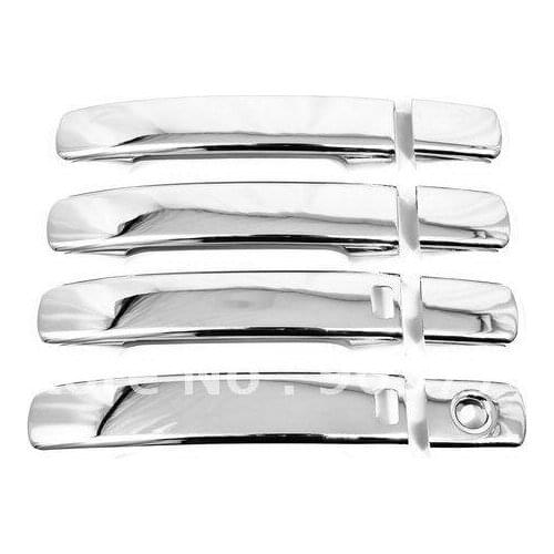 Chrome Door Handle Cover with Keyless Access for Nissan Quest 04-09 / Sentra Altima 07-09 / Maxima 04-08 / Nissan Qashqai Dualis