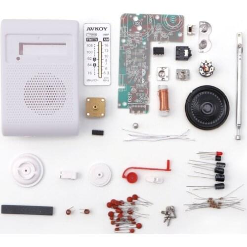 CF210SP AM/FM Stereo Radio Kit DIY Electronic Assemble Set Kit For Learner