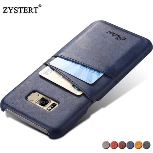 Leather Case For Samsung Galaxy S8 S8 Plus Luxury Leather Wallet Card Holder Back Cover For Samsung Galaxy S8 S8 Plus Case Funda
