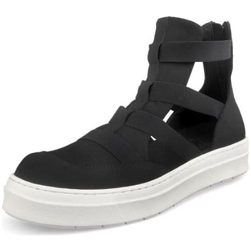 Summer mens casual shoes Korean high-top shoes for men summer high-top shoes Casual sandals