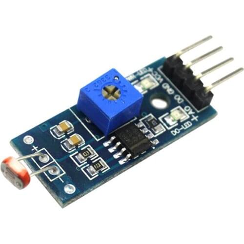 LM393 4pin Optical Sensitive Resistance Light Detection Photosensitive Sensor Module for arduinos DIY Kit
