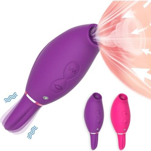 Mini Vibrator Vagina Sucking Vibrator Intimate Good Nipple Sucker Oral Licking Clitoris Stimulation Powerful Sex Toys for Women