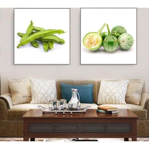 Vegetable and Fruit Wall Art Canvas Painting Nordic Posters And Prints Wall Pictures For Living Room Decoration