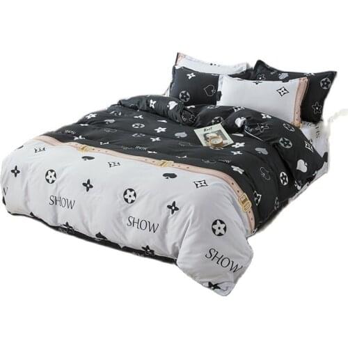 New Star Stripe Luxury Bedding Set for Home