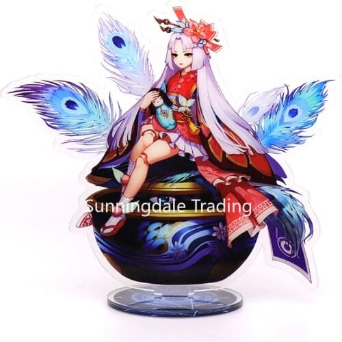 Onmyoji Anime Action Figure Cosplay Toys The Yin Yang Master Kanna Acrylic Figures Stand Model Dolls