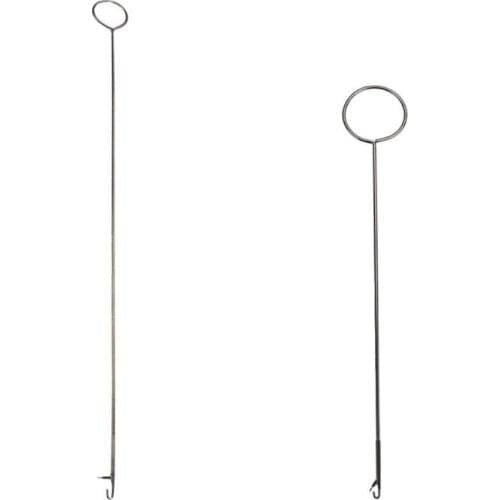 Stainless Steel Sewing Loop Turner Hook for Turning Fabric Tube Strap Belt Strip