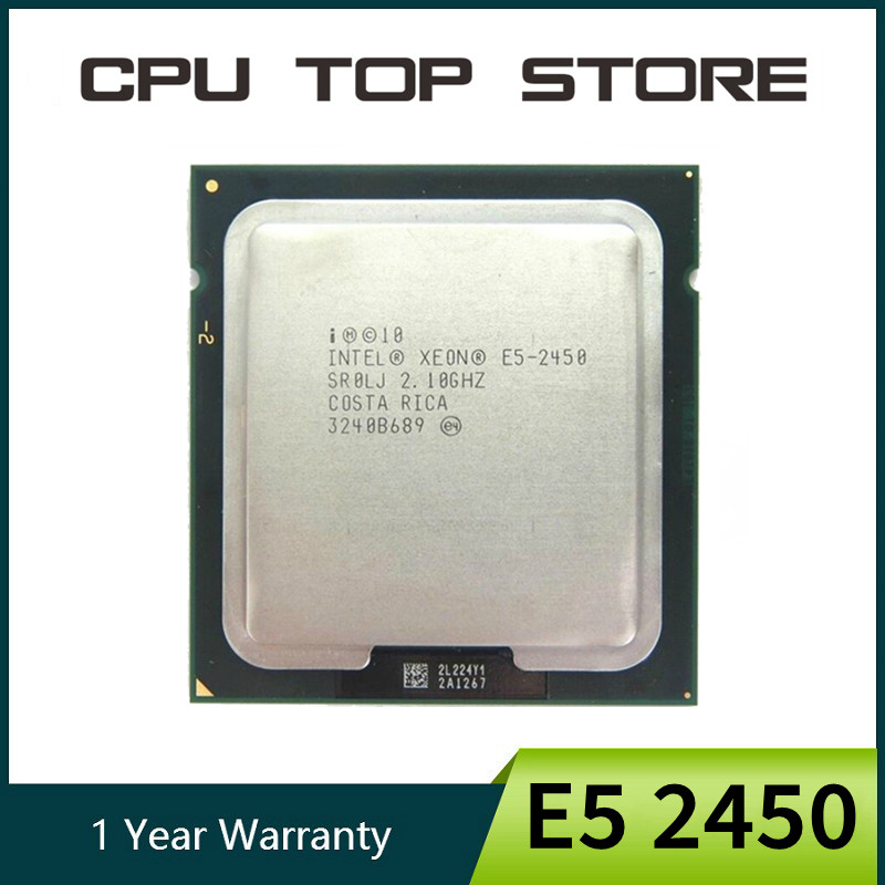 Intel Xeon E5 2450 SR0LJ 2.1GHz 8-Core 20M LGA1356 CPU processor