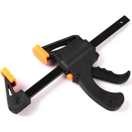 Spreader Work Bar Clamp F Clamp Gadget Tool DIY Hand Speed Squeeze Quick Ratchet Release Clip Kit 4 Inch Wood Working Tools