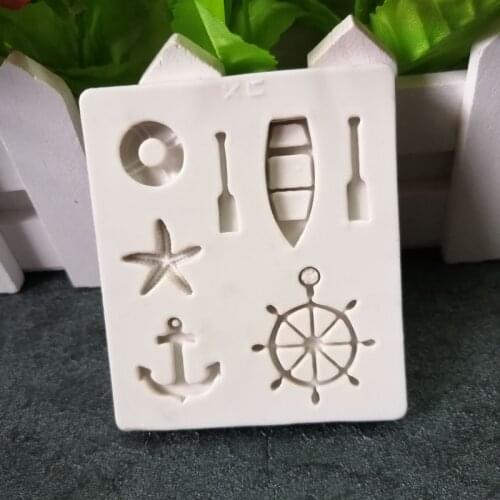 Boat series Silicone Mold Fondant Mould Cake Decorating Tools Chocolate Gumpaste Mold, Sugarcraft, Kitchen Accessories