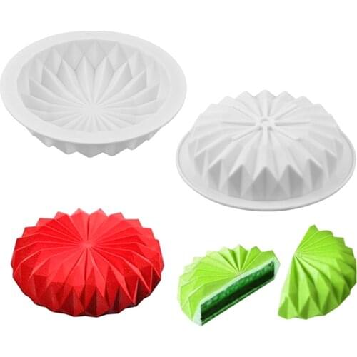 SJ 3D Silicone Mold Flower Cake Mold Mousse Chocolate Cake Decorations Tools For Baking Tools Bakeware