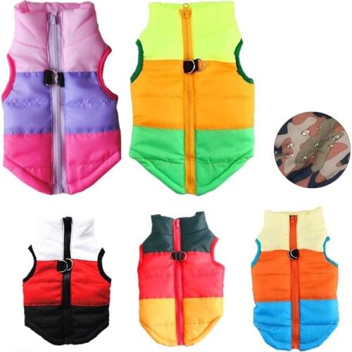 Warm Winter Jacket For Small Dog Coat Puppy Vest Teddy Waterproof Pet Jackets Chihuahua Costumes ropa para perro Pet Supplies