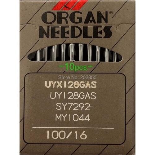 Japanese Original Organ Brand Needles UYX128GAS,100/16,20Pcs/Lot,For Industrial Interlock Sewing Machines,Like JUKI,BROTHER,etc