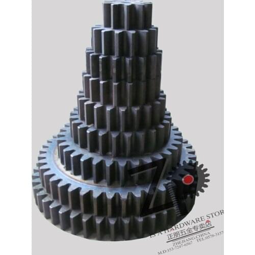 1.5mod gear pinion 71-80 teeth blank hole spur gear precision machinery industry 45 steel gear pinion frequency hardening