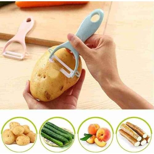 1 Pc Ceramic Peeler Fruit Vegetable Potato Cucumber Carrot Grater Portable Home Kitchen Tools Accessories Cooking Tools New