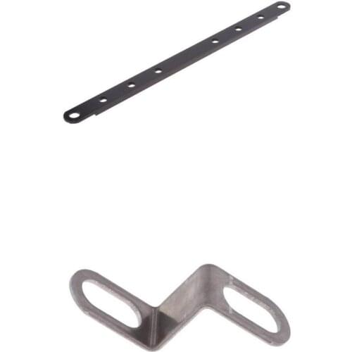 2x Exhaust Muffler Motorcycle Universal Hanger 12" Mounting Bracket + Z