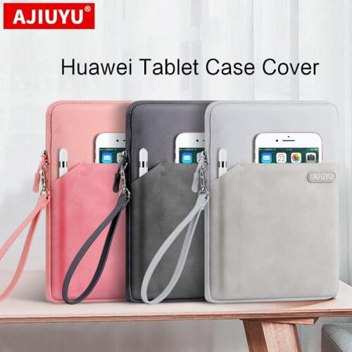 AJIUYU Case For HUAWEI MatePad Pro T8 MediaPad M6 10.8" M5 lite T5 T3 10 8 Tabelt Protective Shell Skin Cover Sleeve Bag cases