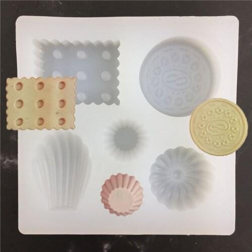 DIY Tools Cookies Shells Crystal drops of Plastic Accessories Silicone Cake Mold/Pastry Mould/Jello Pudding/Chocolate Mold