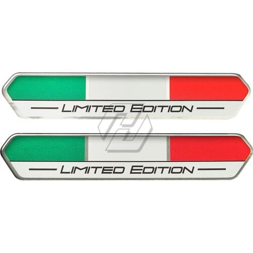 Chrome Reflective Italy Flag Limited Edition Sticker Motorcycle Tank Decal Case for Aprilia RSV4 RS4 Car Tail Side Sticker