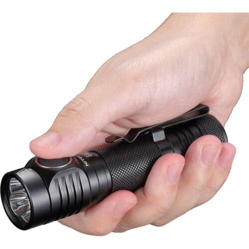 NITECORE E4K 4400 Lumens Compact Flashlight LED Torch with 5000mAh Rechargeable Battery for Outdoor Camping Searching